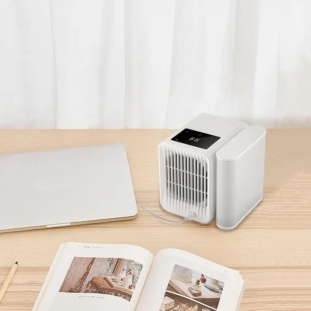 Mini Portable Air Cooler & 1L Humidifier Diffuser by HitMyNeed