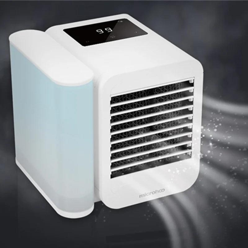 Mini Portable Air Cooler & 1L Humidifier Diffuser by HitMyNeed