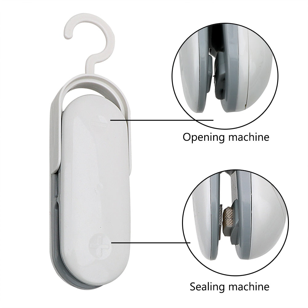 Mini Portable Bag Sealer and Cutter Clip by HitMyNeed