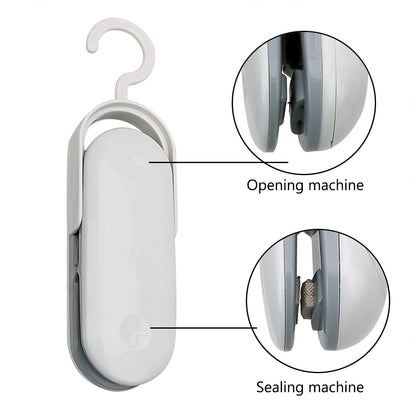 Mini Portable Bag Sealer and Cutter Clip by HitMyNeed