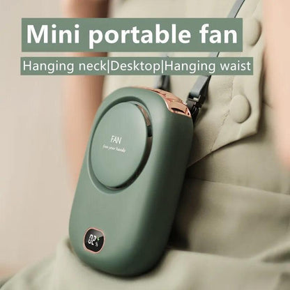 Mini Portable Bladeless Rechargeable Handheld Fan by HitMyNeed