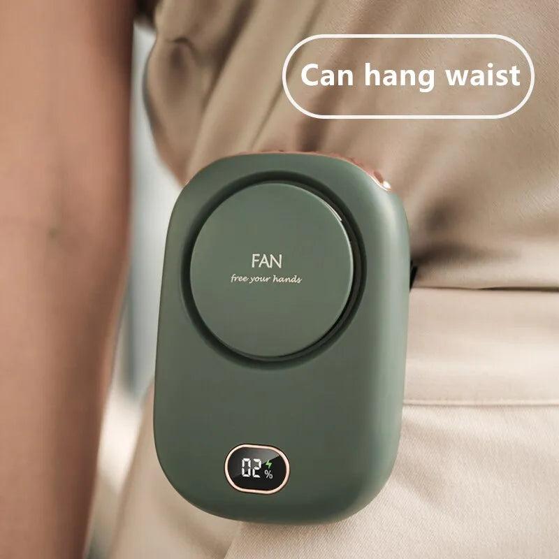 Mini Portable Bladeless Rechargeable Handheld Fan by HitMyNeed