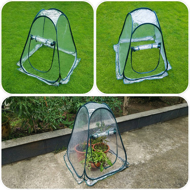 Mini Portable Greenhouse PVC Plant Grow Tent Cover by HitMyNeed
