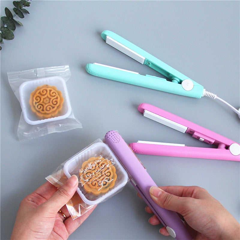 Mini Portable Heat Sealing Machine for Food Bags by HitMyNeed