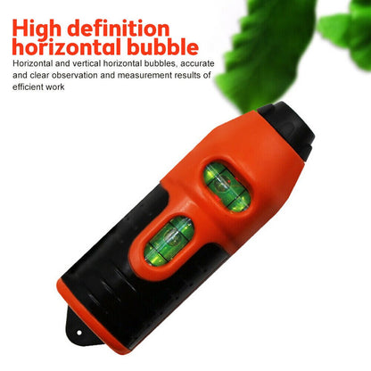 Mini Portable Laser Level with Vertical Spirit Vial by HitMyNeed