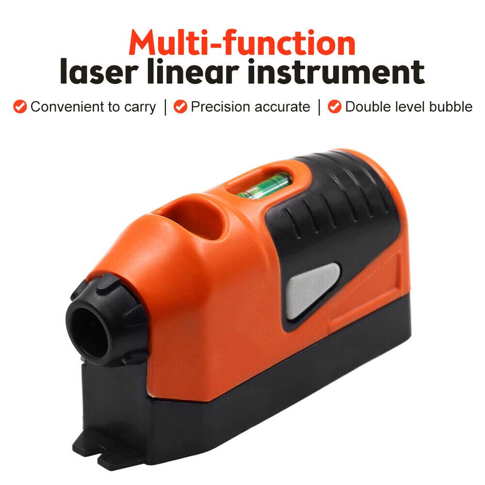 Mini Portable Laser Level with Vertical Spirit Vial by HitMyNeed