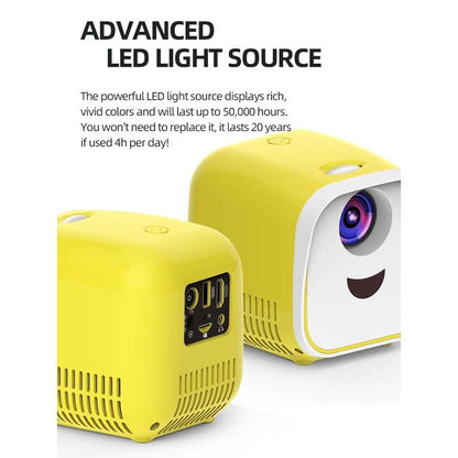 Mini Portable Movie Projector with HDMI & USB by HitMyNeed