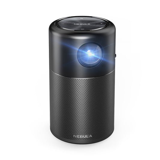 Mini Portable Projector with Built-In Speaker eu-plug by HitMyNeed