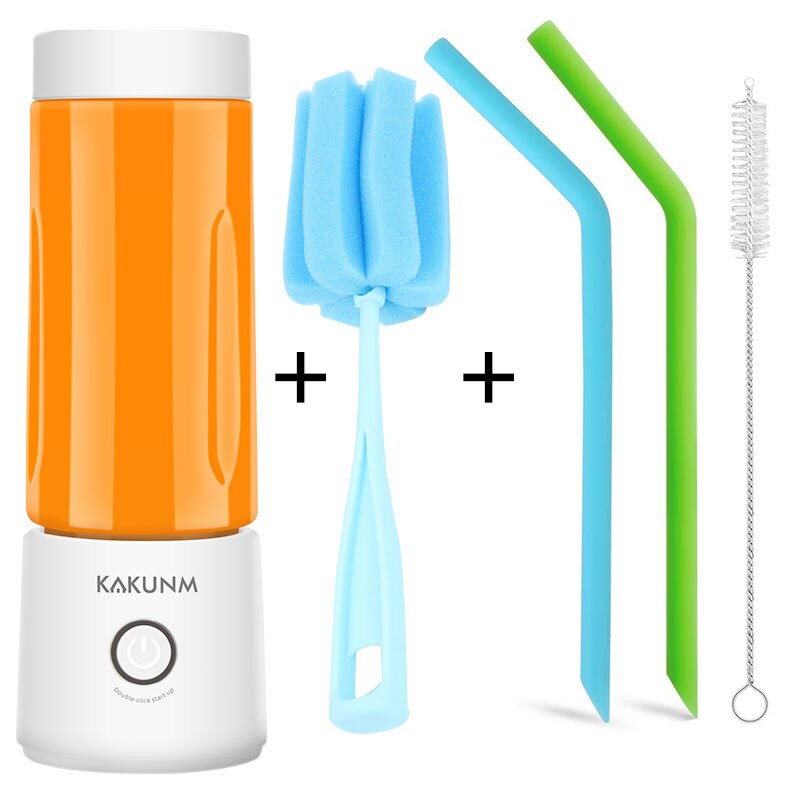 Mini Portable Rechargeable Juicer Blender 400ml by HitMyNeed