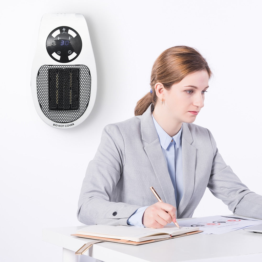 Mini Portable Space Heater with Timer & Remote by HitMyNeed