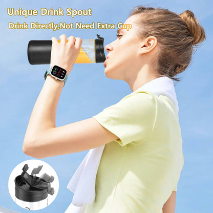 Mini Portable USB Blender with 530ml Bottle by HitMyNeed