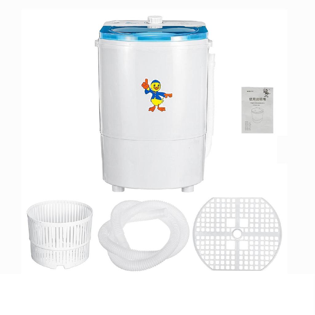 Mini Portable Washing Machine with Spin Dryer 4.5kg by HitMyNeed
