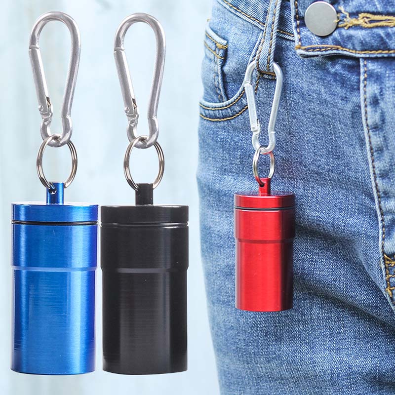 Mini Portable Windproof Ashtray with Keychain by HitMyNeed