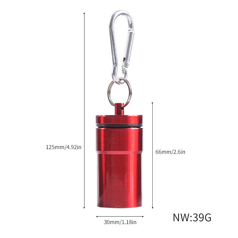 Mini Portable Windproof Ashtray with Keychain by HitMyNeed