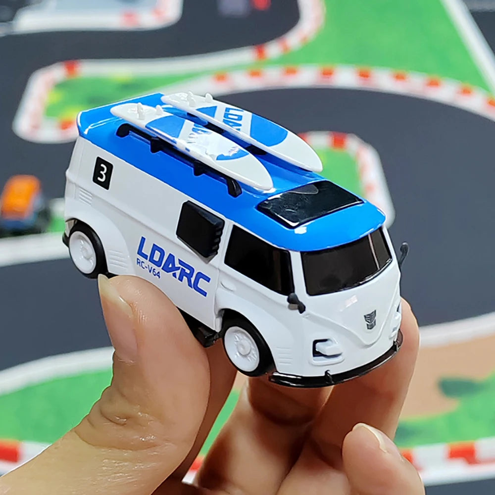 Mini RC 2.4GHz Tabletop Bus Remote Control Car RTR by HitMyNeed