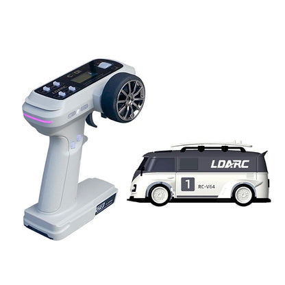 Mini RC 2.4GHz Tabletop Bus Remote Control Car RTR gray by HitMyNeed