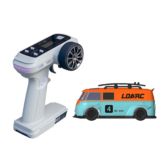 Mini RC 2.4GHz Tabletop Bus Remote Control Car RTR orange by HitMyNeed