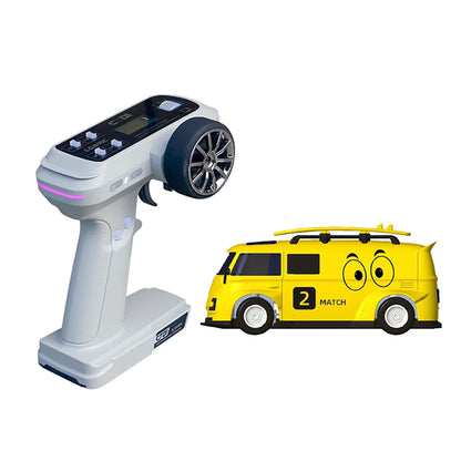 Mini RC 2.4GHz Tabletop Bus Remote Control Car RTR yellow by HitMyNeed