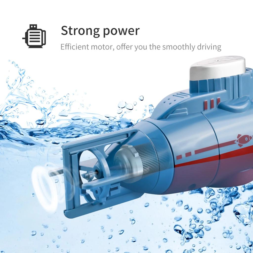 Mini RC Submarine Remote Control Diving Toy for Kids by HitMyNeed