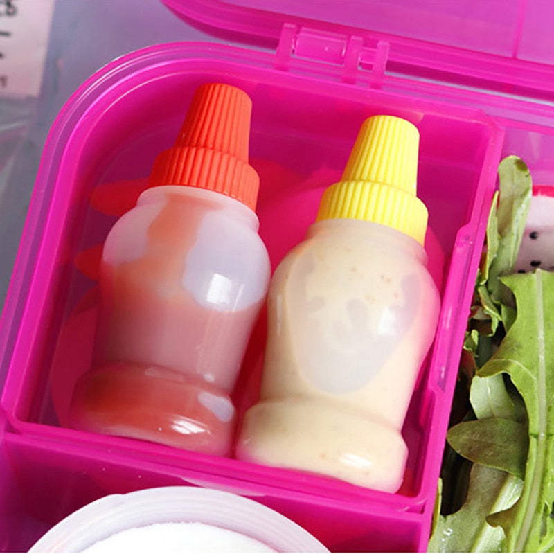 Mini Refillable Ketchup Bottles 25ml (Set of 2) by HitMyNeed
