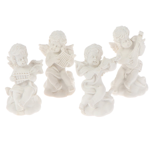 Mini Resin Angel Figurines Set of 4 by HitMyNeed