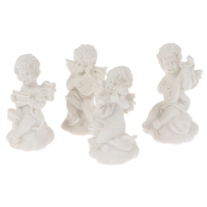 Mini Resin Angel Figurines Set of 4 by HitMyNeed
