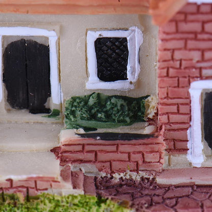 Mini Resin Garden House Fairy Ornament by HitMyNeed