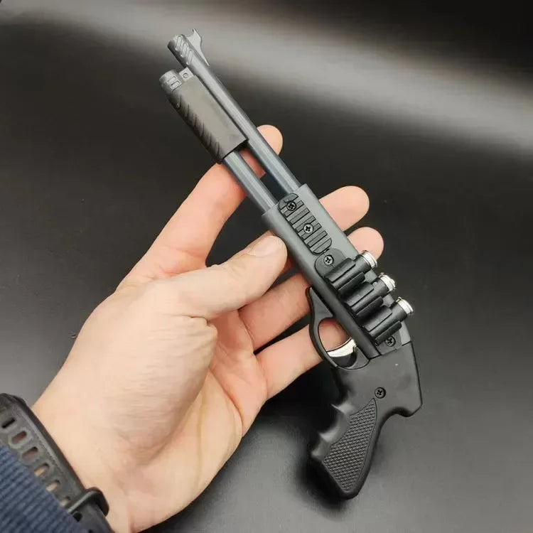 Mini Rubber Band Shotgun Toy - 8-Shot Burst Model by HitMyNeed