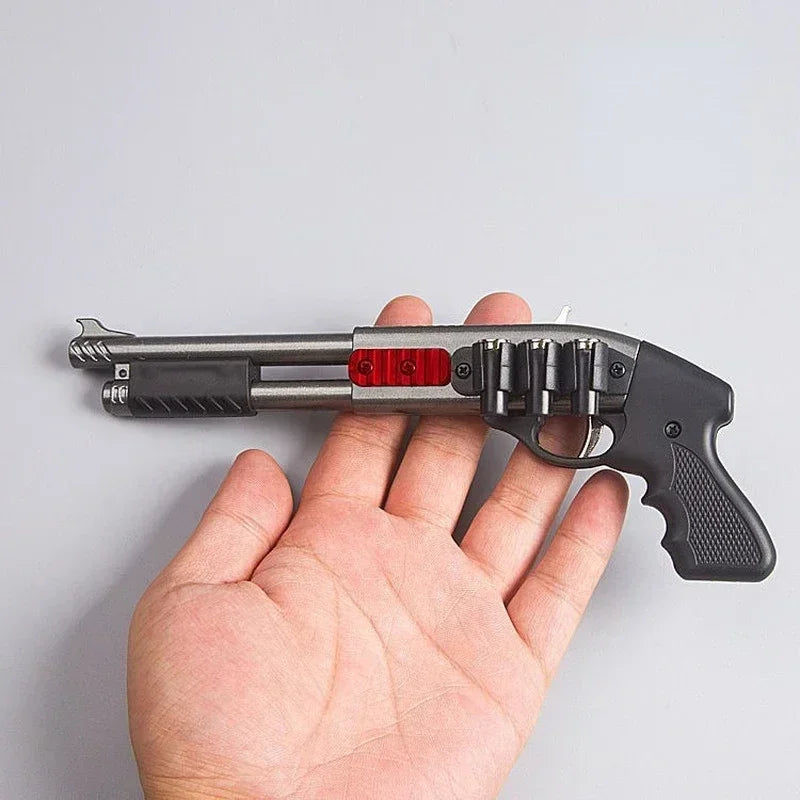 Mini Rubber Band Shotgun Toy - 8-Shot Burst Model by HitMyNeed