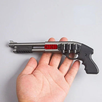 Mini Rubber Band Shotgun Toy - 8-Shot Burst Model by HitMyNeed