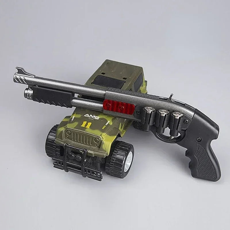 Mini Rubber Band Shotgun Toy - 8-Shot Burst Model by HitMyNeed