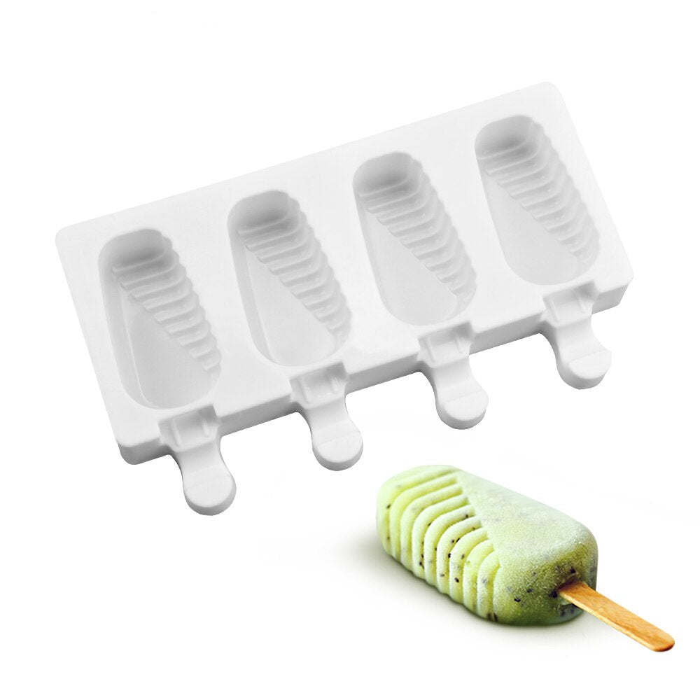 Mini Silicone Popsicle Molds for Homemade Ice Cream by HitMyNeed