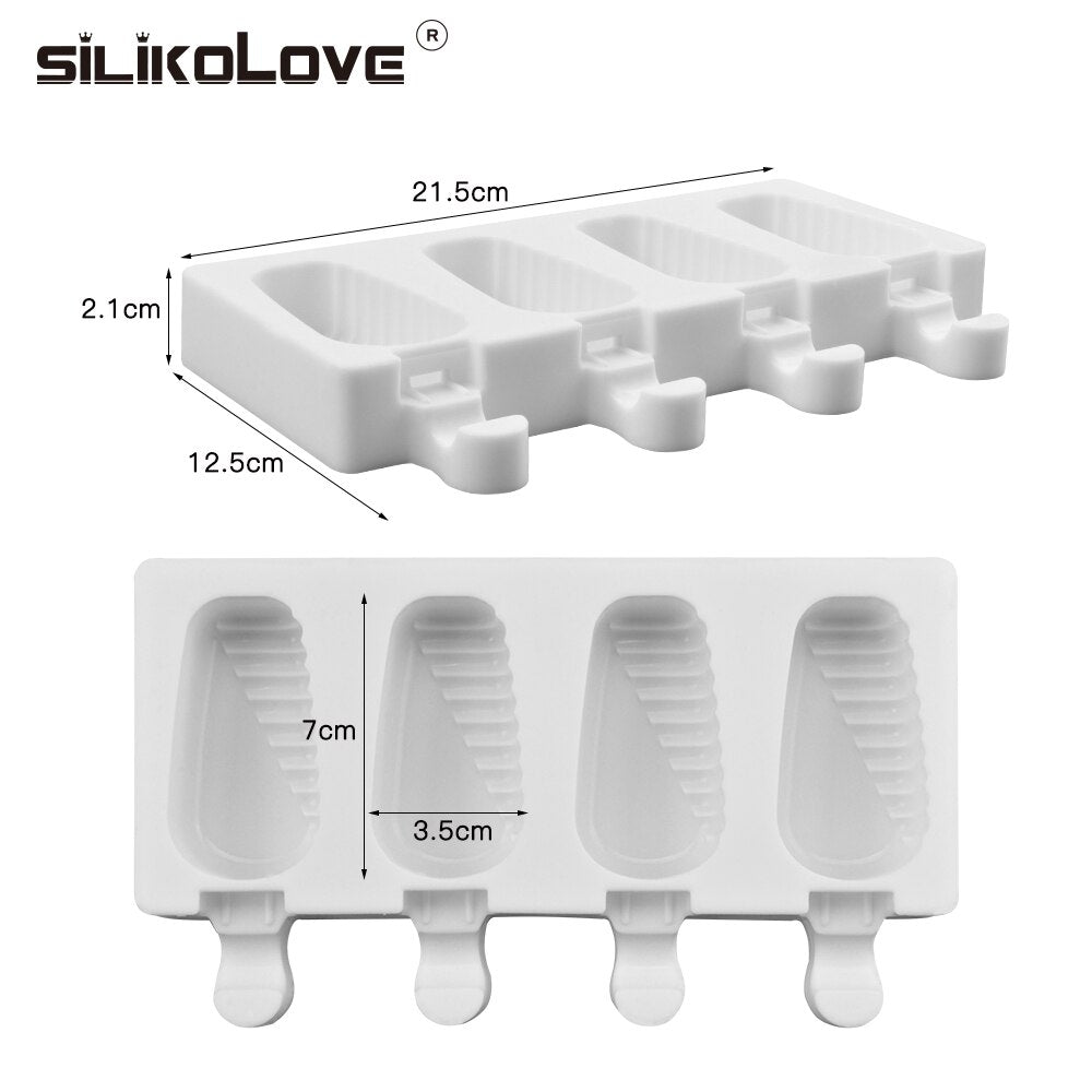 Mini Silicone Popsicle Molds for Homemade Ice Cream by HitMyNeed