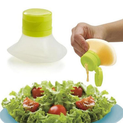 Mini Silicone Sauce Squeeze Bottle Container by HitMyNeed