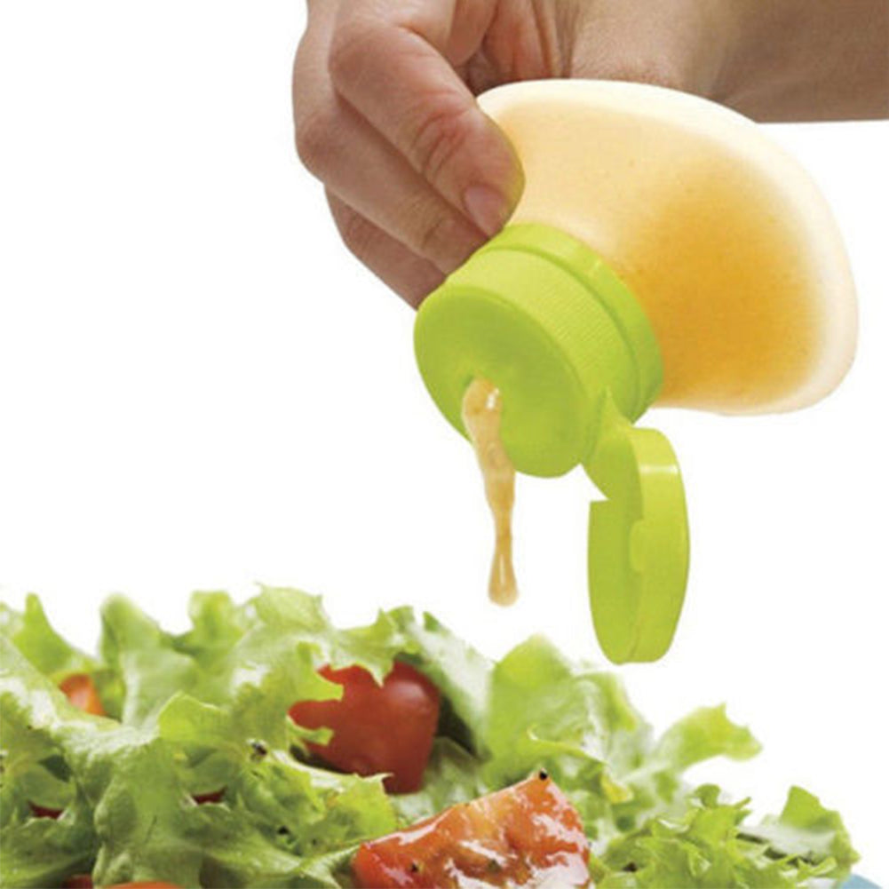 Mini Silicone Sauce Squeeze Bottle Container by HitMyNeed