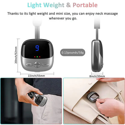 Mini Smart Hanging Neck and Shoulder Massager by HitMyNeed