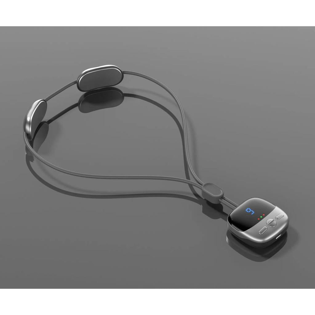Mini Smart Hanging Neck and Shoulder Massager grey by HitMyNeed