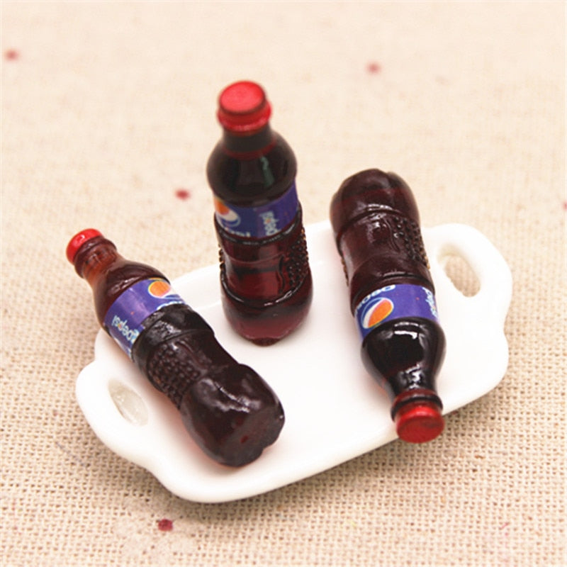 Mini Soda Bottle Resin Miniatures (Set of 10) by HitMyNeed