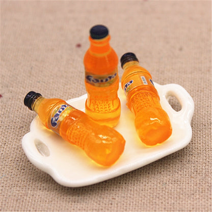 Mini Soda Bottle Resin Miniatures (Set of 10) by HitMyNeed