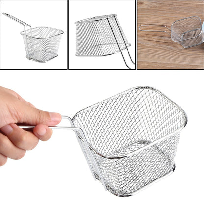 Mini Stainless Steel Deep Frying Baskets, Set of 8 by HitMyNeed