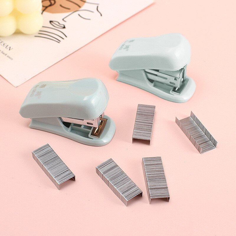 Mini Stapler with 6,400 Staples - Compact Office Tool by HitMyNeed