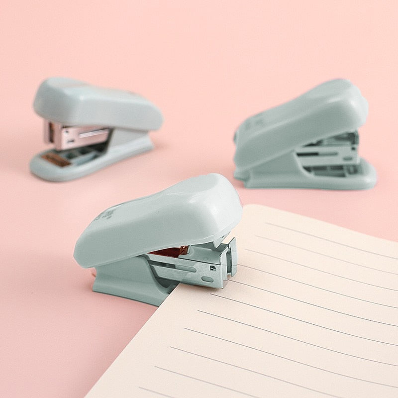 Mini Stapler with 6,400 Staples - Compact Office Tool by HitMyNeed