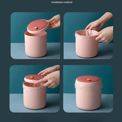 Mini Table Top Waste Bin for Desk and Countertops by HitMyNeed