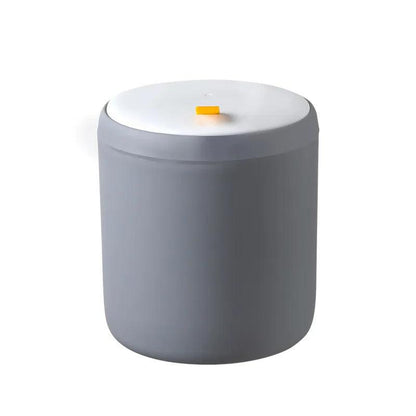 Mini Table Top Waste Bin for Desk and Countertops grey by HitMyNeed