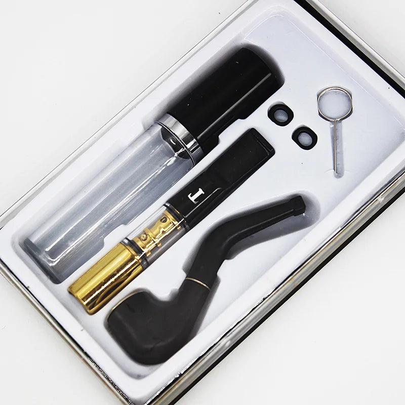Mini Tobacco Pipe with Replaceable Cigarette Filters by HitMyNeed