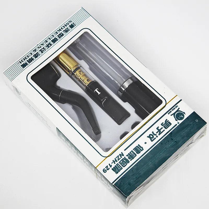 Mini Tobacco Pipe with Replaceable Cigarette Filters by HitMyNeed