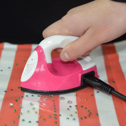Mini Travel Clothes Iron, Electric Portable 180°C by HitMyNeed