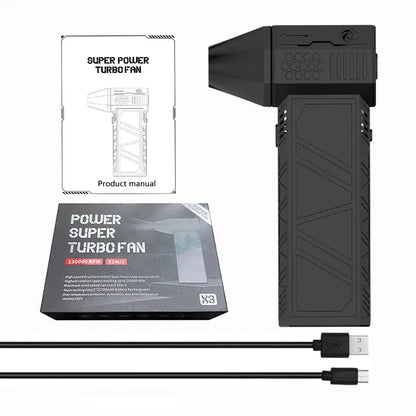 Mini Turbo Electric Air Duster 130000RPM 3-Speed by HitMyNeed