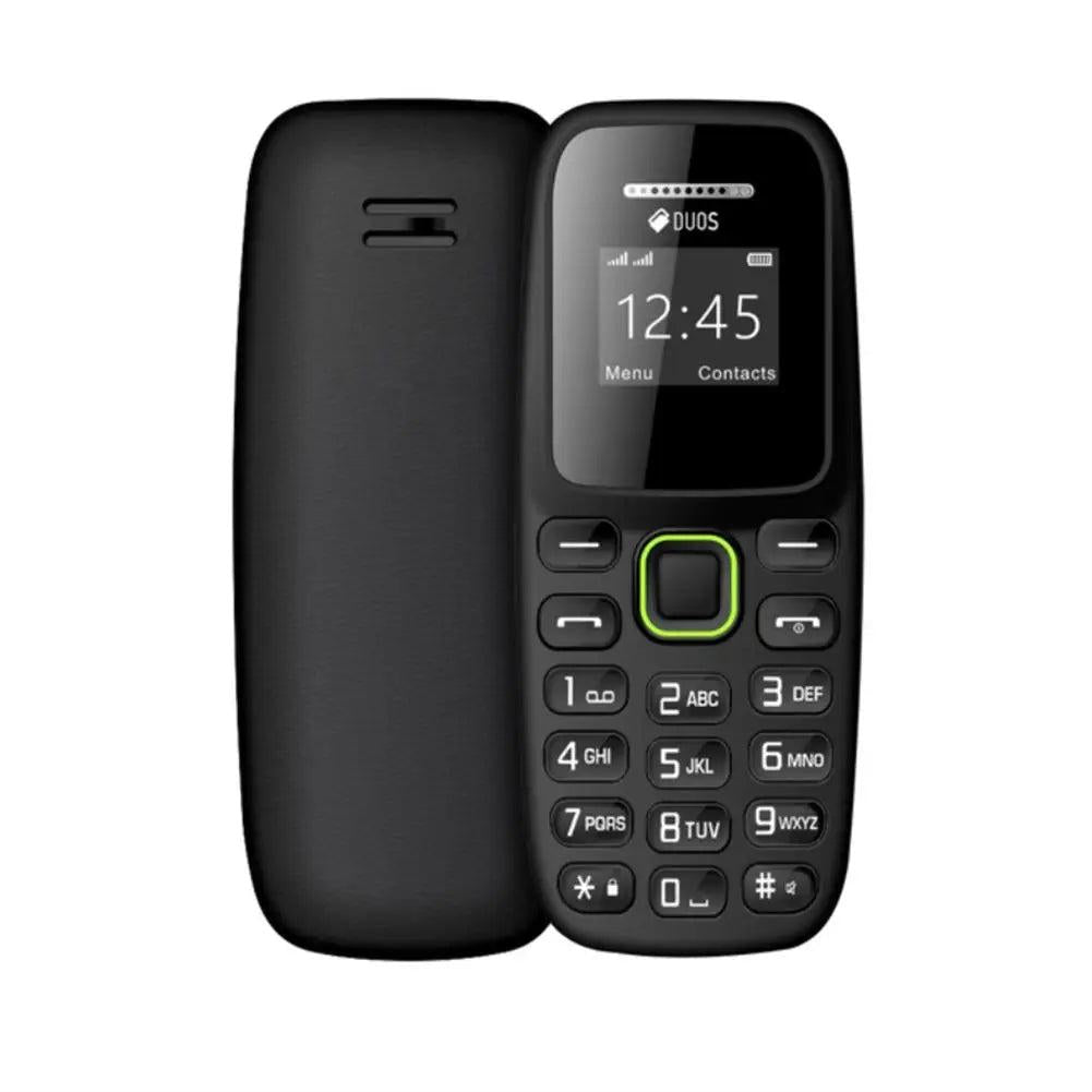 Mini Unlocked GSM Phone with Bluetooth & Call Recording black by HitMyNeed