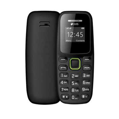 Mini Unlocked GSM Phone with Bluetooth & Call Recording black by HitMyNeed